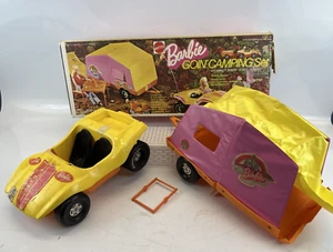 Vintage 1973 Mattel Barbie Goin' Camping Set IOB Missing Pieces - Bild 1 von 14