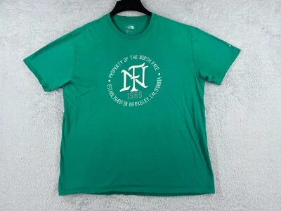 Camisa The North Face Hombre Extra Grande Griega Manga Corta Cuello Redondo Mezcla de Poliéster Foto 1 de 4