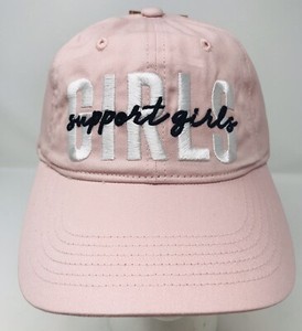 Girl Power Support Girls Basebll Cap Pink By SHE POWER New