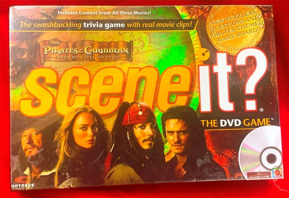 Disney Pirates of the Caribbean Scene It? The DVD Game Movie Trivia New Sealed - Image 1 of 2