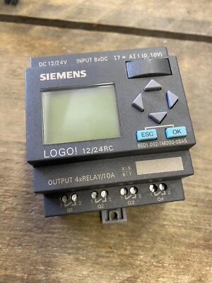 Siemens Logo 6ED1 052-1MD00-0BA5 - Imagen 1 de 4