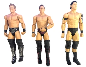 Lot of 3 WWE Main Roster Stars Chris Jericho The Miz Wade Barrett 6 Inch Figures - Picture 1 of 2