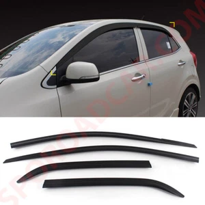 Smoke Window Sun Visor Rain Molding for Kia Picanto 2017- Morning K-901-162 - Picture 1 of 5