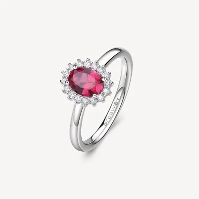 BROSWAY FANCY ANELLO DA DONNA IN ARGENTO 925 E ZIRCONI FPR75D PASSION RUBY N.16 - Immagine 1 di 4