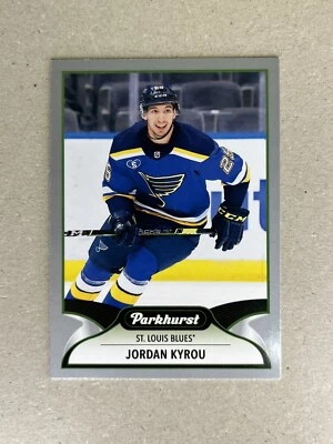 2021-22 Upper Deck Parkhurst Silver Jordan Kyrou #144 St. Louis Blues - Image 1 of 4