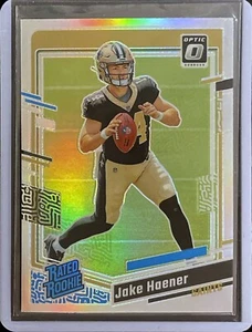 Jake Haener - 2023 Donruss Optic Football - Rated Rookie - Silver Prizm #277 - Bild 1 von 1