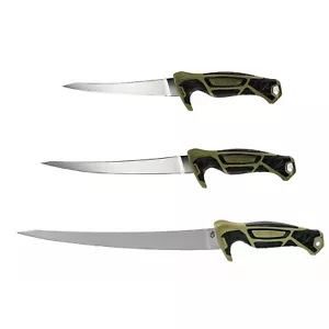 GENUINE Gerber Controller Fillet Fishing Knife + Sheath & Built in Sharpener - Picture 1 of 15
