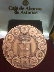 MEDALLA VUELTA CICLISTA A ASTURIAS (JUNIO 1985) - Imagen 1 de 4