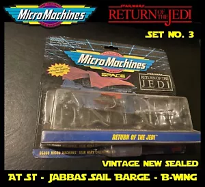 Micro Machines Star Wars Return of the Jedi Set No. 3 - Vintage New Sealed 1993 - Picture 1 of 6