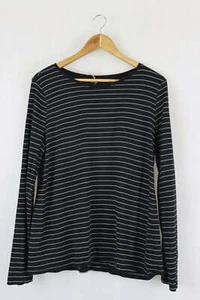 Emerge Black And White Top 16 by Reluv Clothing - Picture 1 of 4