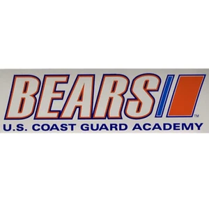 Coast Guard Academy Bears Bumper Sticker - Picture 1 of 1