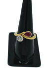 Pink Ruby Polki Diamond Ring Solid 925 Sterling Silver Gift her Jewelry