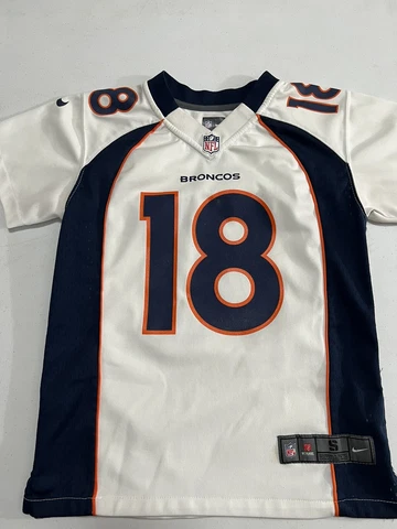 PEYTON MANNING JERSEY Size: S (8) Denver Broncos Cover