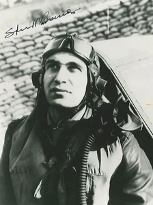 Steve Pisanos Signed 8x10 Photo WWII 4th FG Ace 10V (d) Pose B - Picture 1 of 1