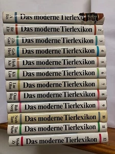 Das moderne Tierlexikon in zwölf Bänden komplett alle zwölf Bände - Bild 1 von 2
