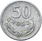 Polen Polska Poland - Münze - 50 Groszy Groschen 1957 - Selten - Erhaltung !