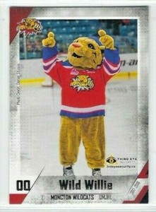 2017-18 Moncton Wildcats (QMJHL) Wild Willie (mascot)
