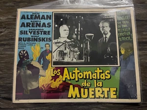 Los Automates de la Muerte Lobby Card (Good Condition) - Picture 1 of 2