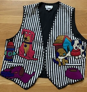 Women’s Dog Theme Vest - Picture 1 of 4
