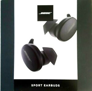 Bose Sport Earbuds Wireless Bluetooth In-Ear Headphones - Black NEW SEALED