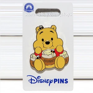 Disney Pin - Winnie the Pooh Hunny Pots Bees Honey - Picture 1 of 2