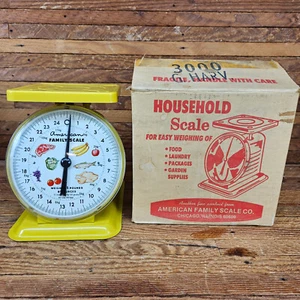 Vintage American Family Scale J8865 25lbs. Erntegold Haushaltswaage - Bild 1 von 19