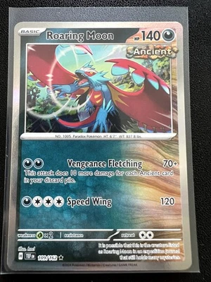 Roaring Moon Rare SV05: Temporal Forces 109/162 NM/MT - Image 1 of 2
