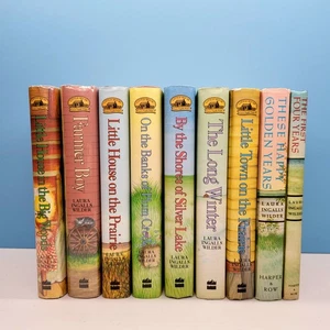 Little House On The Prairie Complete Book Set 9 Hardcover Book Lot - Bild 1 von 24