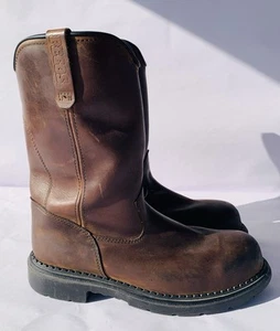 REDWING DYNAFORCE MEN'S 13 WATERPROOF SAFETY TOE PULL-ON BOOT D2270 - Picture 1 of 10