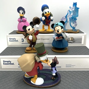 Disney Store Topolino Canto di Natale Edizione Speciale Figurina Playset Cake Topper - Foto 1 di 13