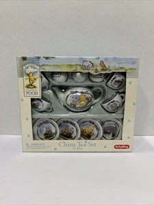 NIB! 12 Piece Disney Classic Winnie the Pooh & Friends China Tea Set Schylling - Picture 1 of 8