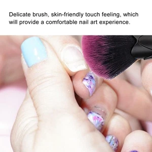 Exquisite And Beautiful Nail Dust Brush Nail Art Brush For Home Salon Shop - Picture 1 of 12