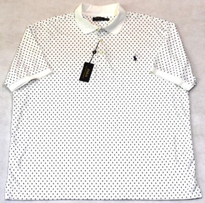 Polo Ralph Lauren Shirt Soft Touch White Short Sleeves 3XB 3XLT 4XB NWT - Picture 1 of 2