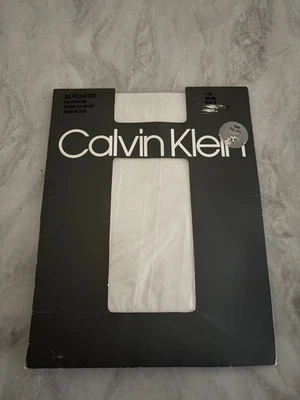 Pantimedias sandalia transparente a la cintura CALVIN KLEIN para mujer - TALLA: B - BLANCAS Foto 1 de 3