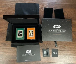 2025 Niue Star Wars The Original Trilogy Trading Coin Mystery Set - enthält 2 Stück - Bild 1 von 5