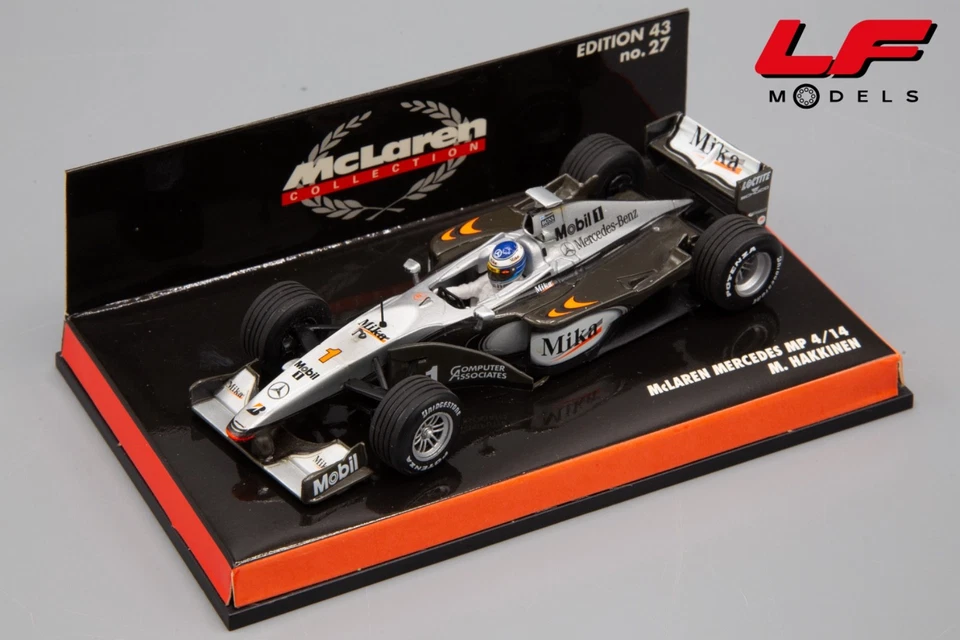1:43 McLaren Mercedes MP4/14 M. Hakkinen - Minichamps - Immagine 1 di 3