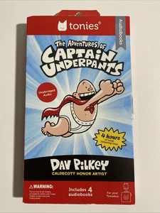 Tonies Audiobooks - Captain Underpants Audio Play Figurine for Portable Speaker - Picture 1 of 5
