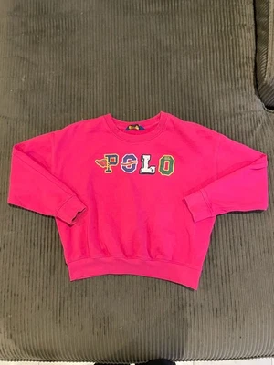 Polo Ralph Lauren Girls Sweatshirt Large 12-14 - Image 1 of 4