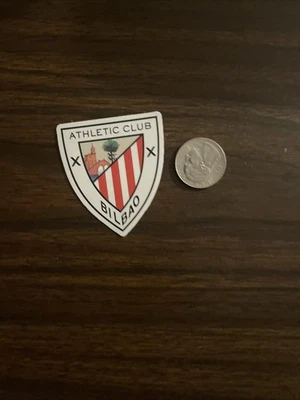 Logotipo del equipo de fútbol atlético de Bilbao 2,5 pulgadas calcomanía premium pegatina La Liga España Foto 1 de 2