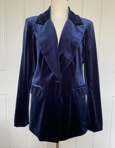 Italian Star Velvet Jacket size 42 - Picture 1 of 5