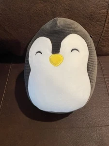 Squishmallow Luna Pinguin Stofftier 8 Zoll AUTHENTISCH Kellytoy Plüsch Schlafaugen - Bild 1 von 8