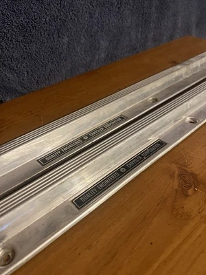 1985 Plymouth Gran Fury Door Sill Trim Plates OEM Mopar Chrysler Set - Image 1 of 4