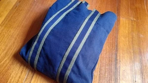 Vintage Hermes Canvas Blue Tote bag. Size 30x40x5cm - Picture 1 of 6
