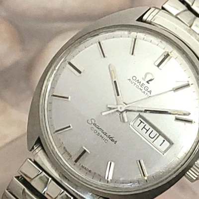 TZ3: DESIRABLE OMEGA BIG BLOCK AUTOMATIC MENS SEAMASTER COSMIC WATCH RUNS GREAT - Image 1 of 4