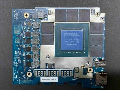 NEW Dell Precision 7550 7750 NVIDIA Quadro RTX 5000 3000 16GB GDRR6 VIDEO CARD - Image 1 of 4