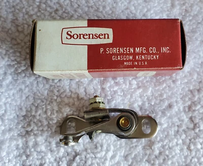 Sorensen F0-42-45HV Contact Points Set 1954-67 Ford 52-66 Lincoln 54-66 Mercury - Image 1 of 4