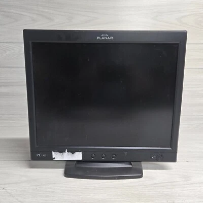 Planar PE1500-BK Flat Panel Display CLD Computer Screen - Image 1 of 4
