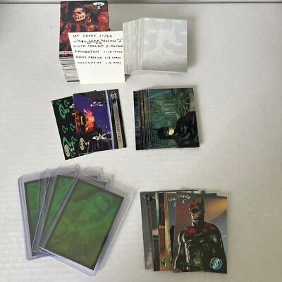 1995 Fleer Ultra Batman Complete MASTER Set Base Set 1-120 plus all 5 insert set - Image 1 of 4