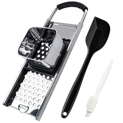 Stainless Steel German Spaetzle Maker Pasta Noodle Dumpling Maker with Grip Hand - Image 1 of 4