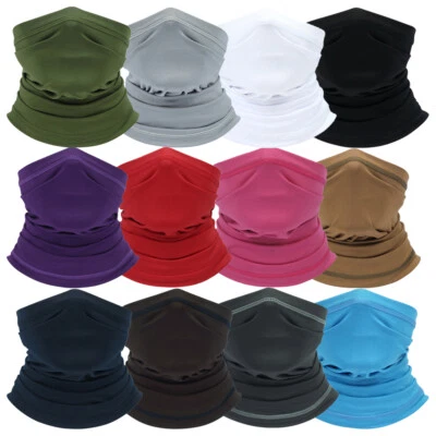 Máscara facial pasamontañas bufanda cuello ciclismo pesca escudo sol polaina UV sombreros EE. UU. Foto 1 de 4